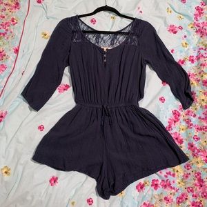 Navy blue Abercrombie romper